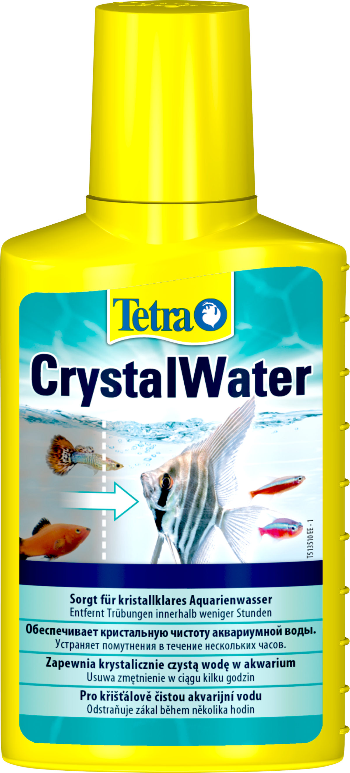 Засіб Tetra Crystal Water від помутніння води в акваріумі, 100 мл на 200 л