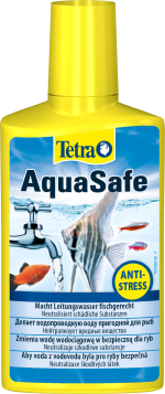 Засіб Tetra Aqua Safe для підготовки води в акваріумі, 250 мл на 500 л