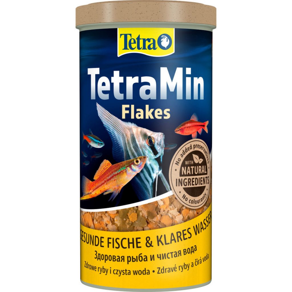 Корм Tetra Min Flakes для акваріумних рибок, 200 г (пластівці)