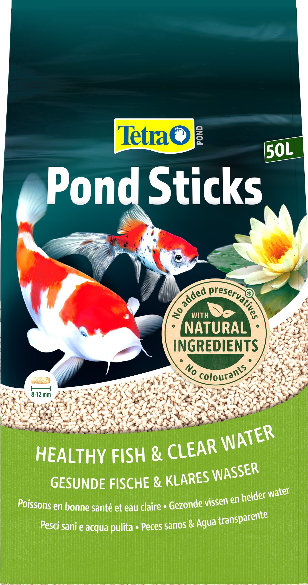 Корм Tetra Pond Sticks для ставкових риб, 50 л (палички)