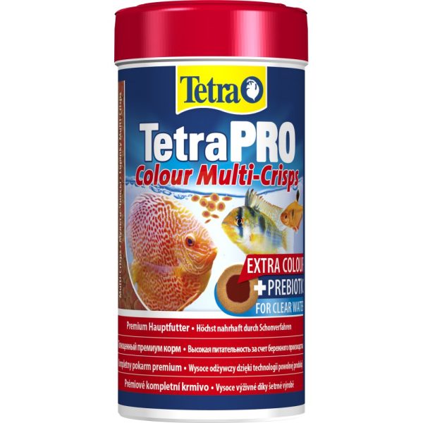 Корм Tetra PRO Colour Multi-Crisps для акваріумних риб, для яскравого забарвлення, 55 г (чіпси)