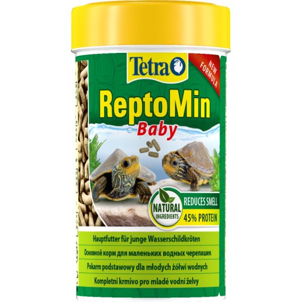 Корм Tetra ReptoMin Baby для черепах, 32 г (палички)