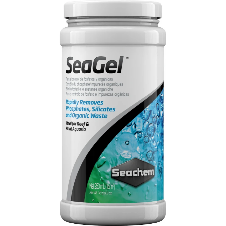 Seachem SeaGel (250 ml) суміш вугілля та антифосу AquaDeco Shop