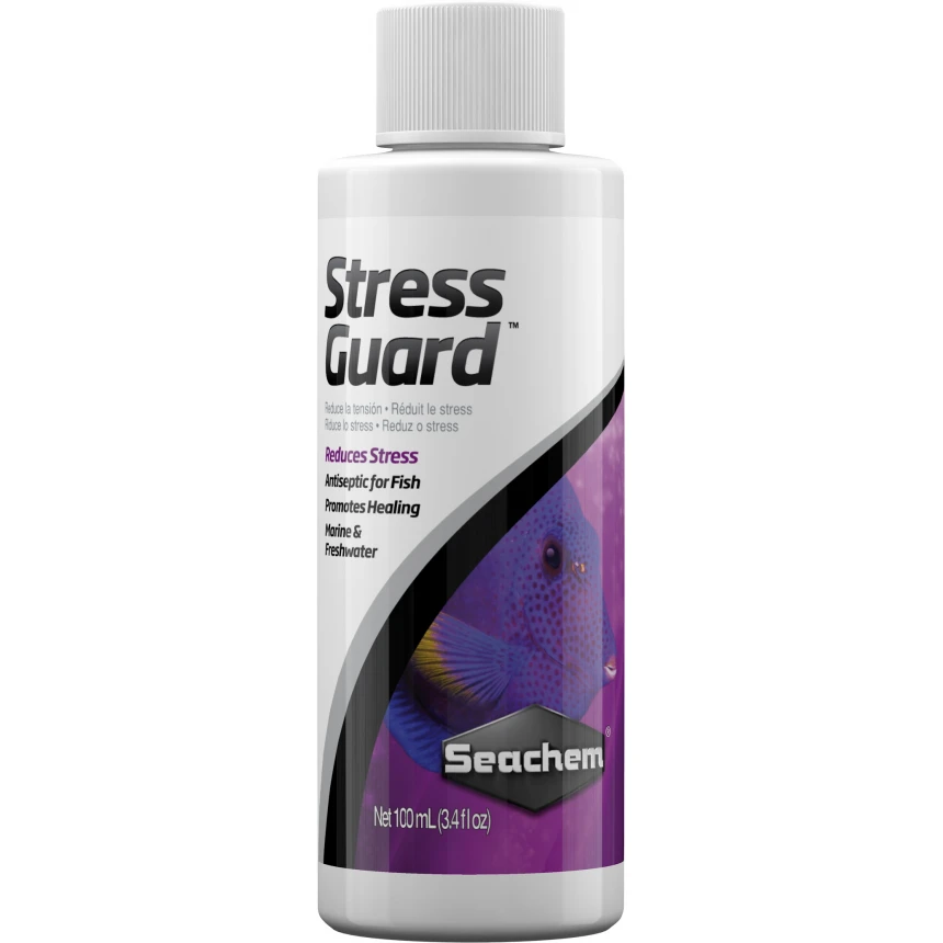 Seachem StressGuard (100ml) кондиціонер для захисту риб AquaDeco Shop