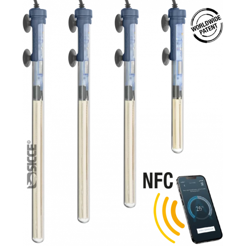 SICCE SCUBA CONTACTLESS 400W акваріумний нагрівач з електронним термостатом та NFC налаштуванням AquaDeco Shop