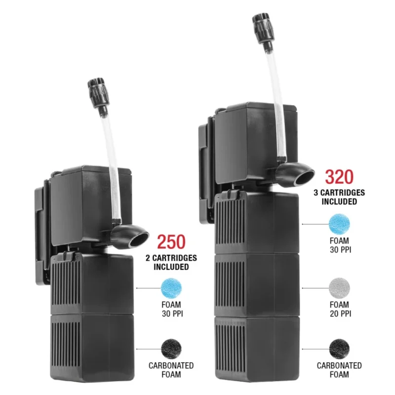 SICCE SHARK PRO NANO 320 внутрішній фільтр 320 л/год на магнітному кріпленні AquaDeco Shop