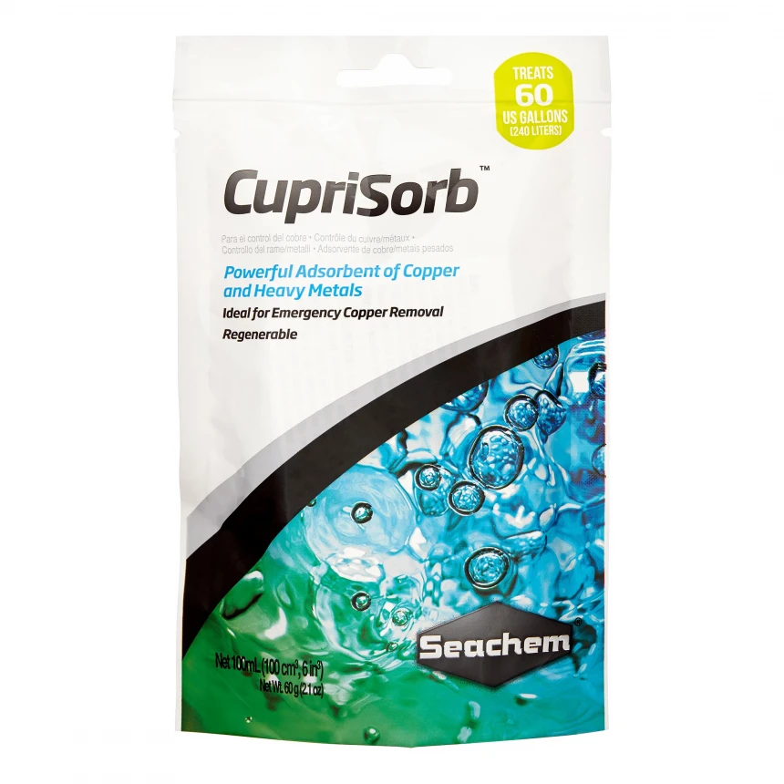 Seachem CupriSorb (100 ml) адсорбент міді AquaDeco Shop