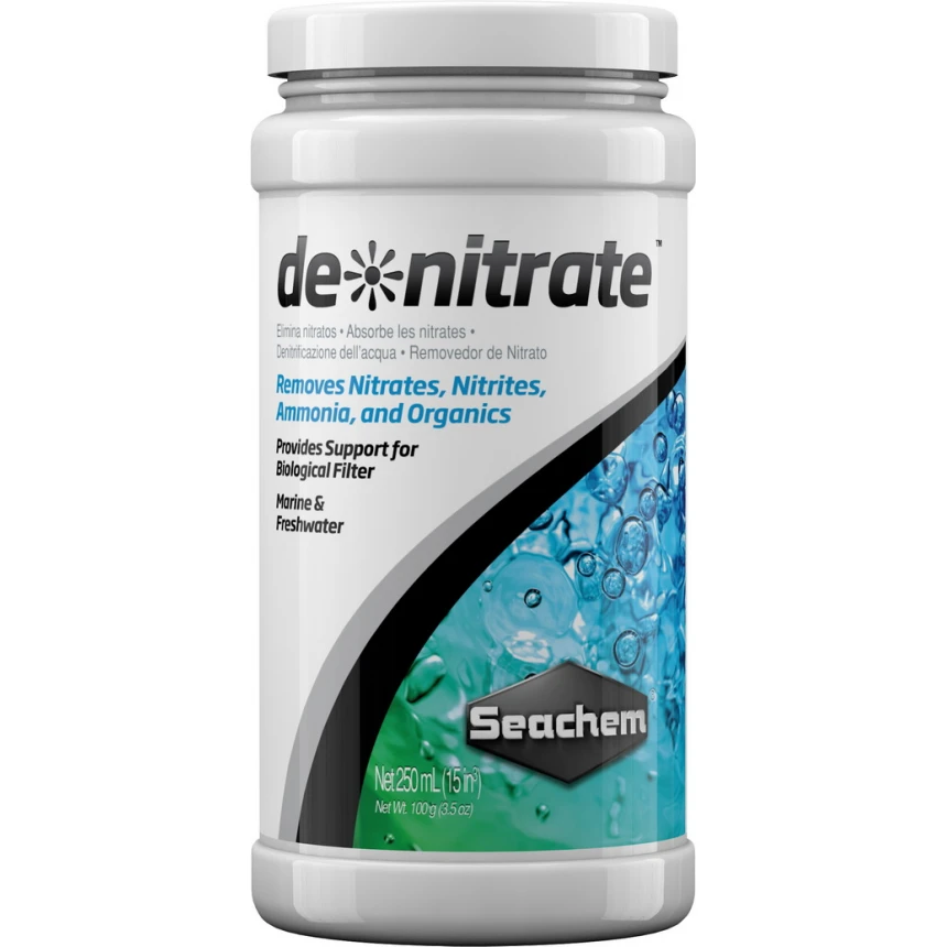 Seachem De*Nitrate (250 ml) наповнювач для біологічної фільтрації AquaDeco Shop