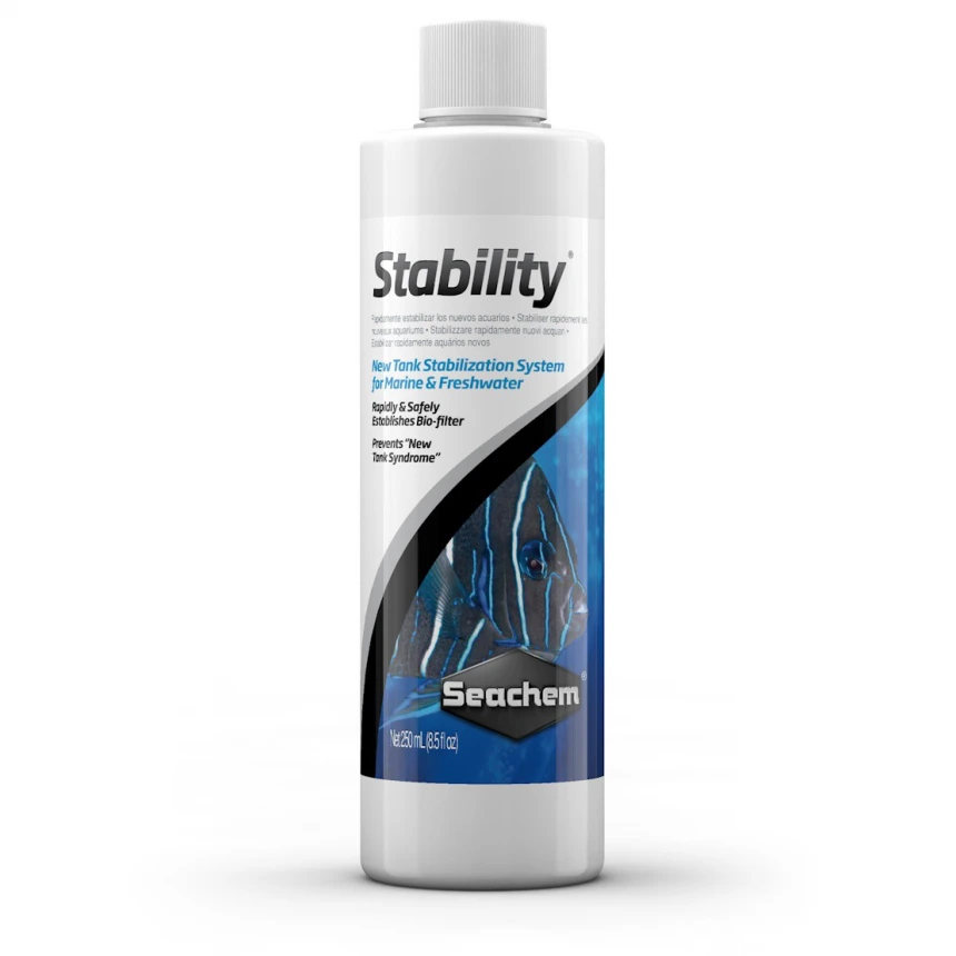 Seachem Stability (500ml) бактерії для запуску та підтримки біологічної фільтрації AquaDeco Shop