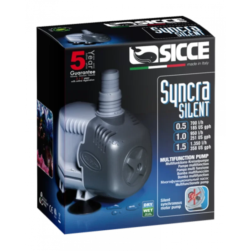 SICCE SYNCRA 0.5 циркуляційна помпа 700 л/год AquaDeco Shop