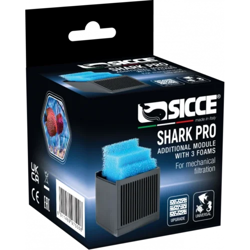 SICCE SHARK PRO ADDITIONAL MODULE додатковий фільтруючий модуль з губками AquaDeco Shop